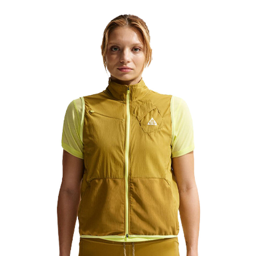 Nike ACG Women's Tank Top - Peat Moss/Light Liquid Lime/Summit White