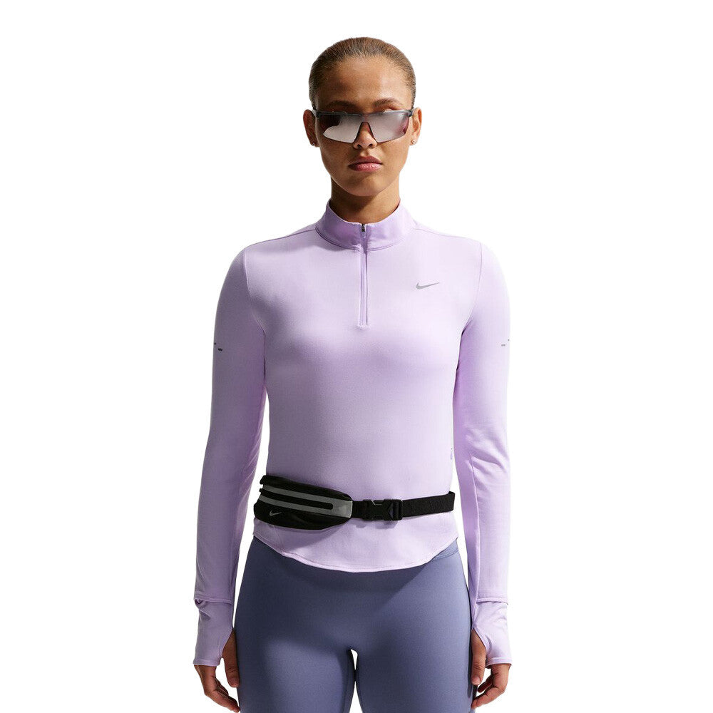 Nike Dri-FIT Swift UV Quarter Zip Women's Half Zip Top - Violet Mist