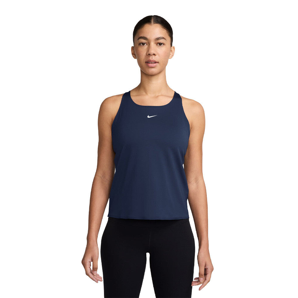 Nike Pro Dri-FIT Women's Tank Top - Midnight Navy/White