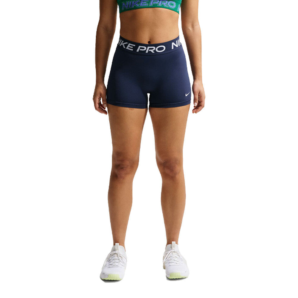 Nike Pro Dri-FIT 365 Women's Shorts - Midnight Navy/White