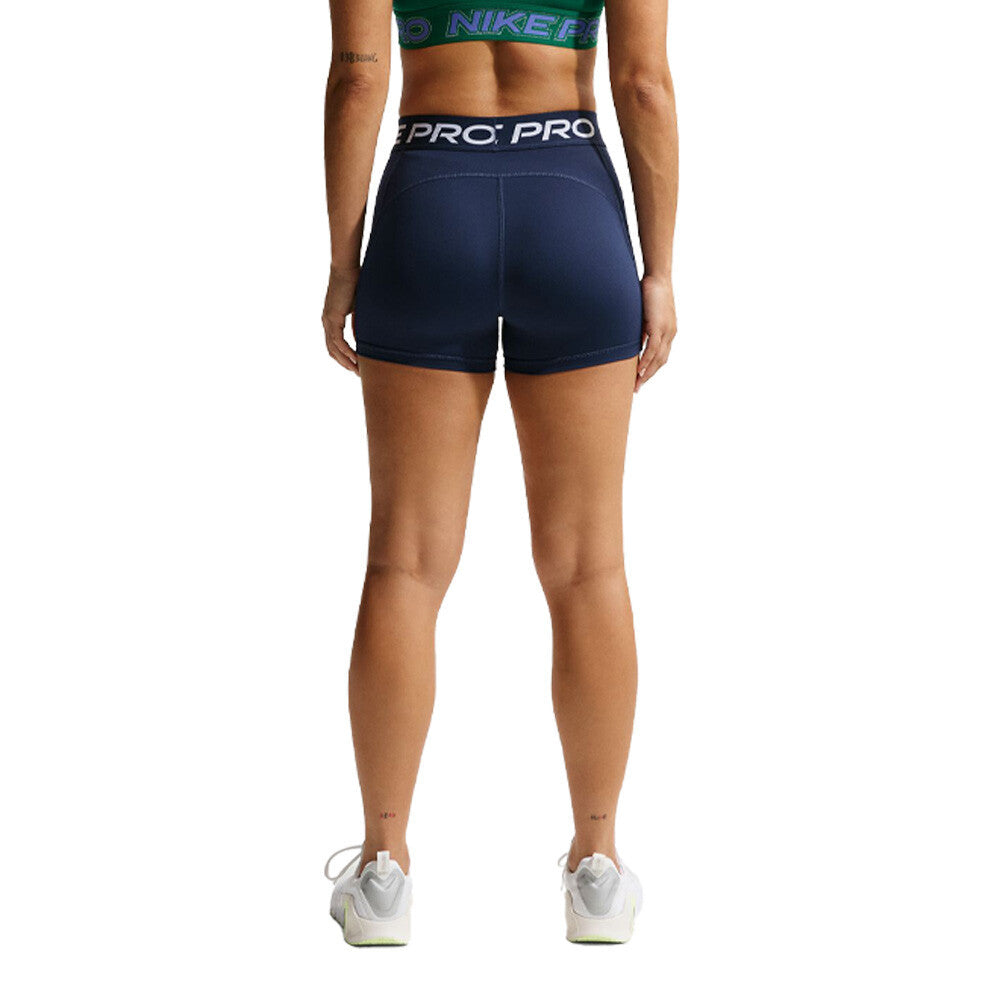 Nike Pro Dri-FIT 365 Women's Shorts - Midnight Navy/White