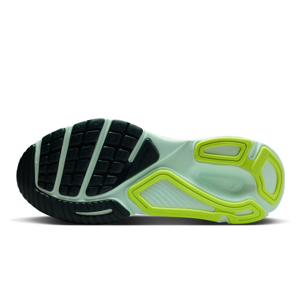 Nike Structure Plus Men's Running Shoes - White/Black Spruce/Volt Ice