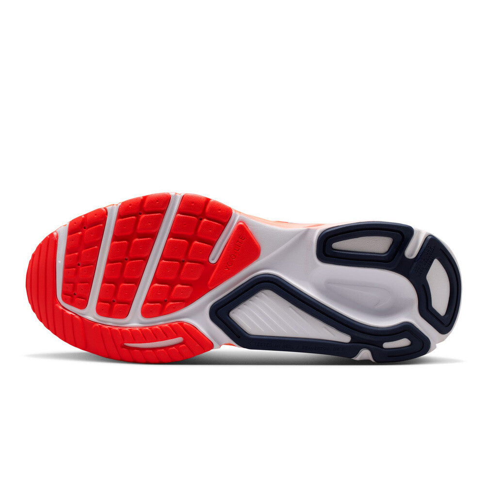 Nike Structure Plus Men's Running Shoes - White/Midnight Navy/Bright Crimson