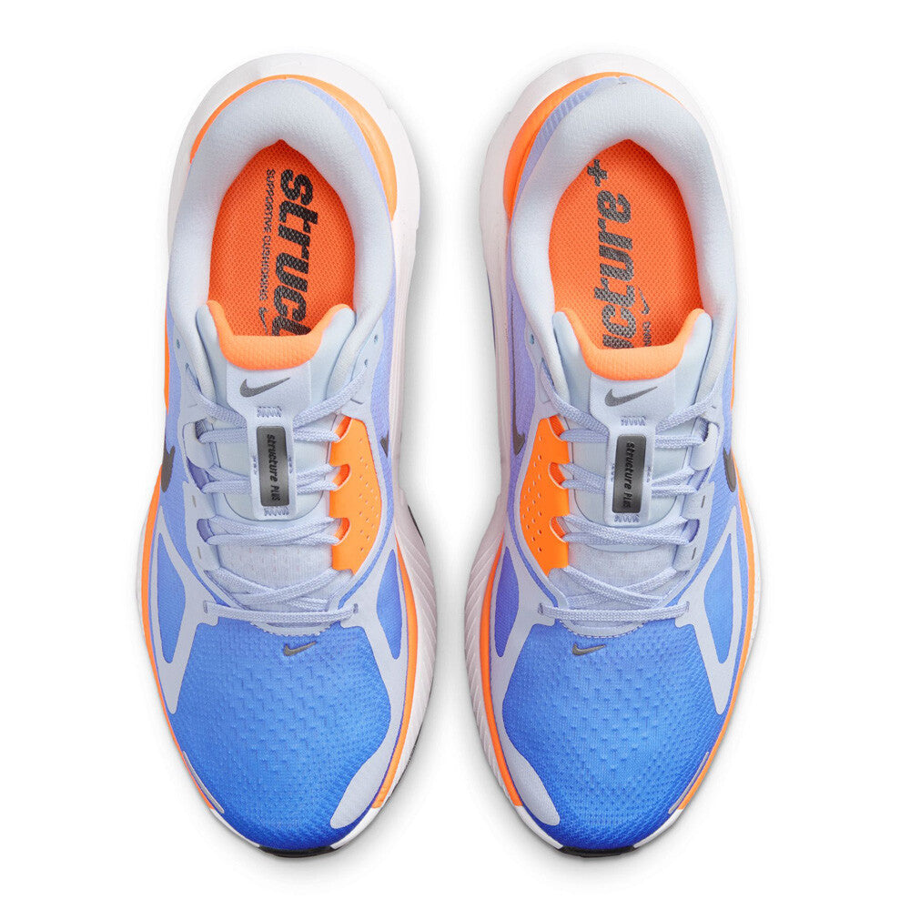 Nike Structure Plus Men's Running Shoes - Hydrogen Blue Crystal/Total Orange