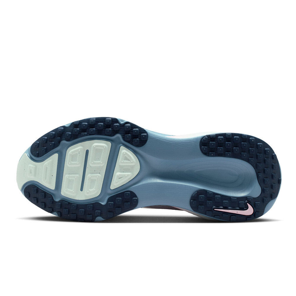 Nike Vomero 18 Women's Running Shoes - White/Work Blue/Barely Green