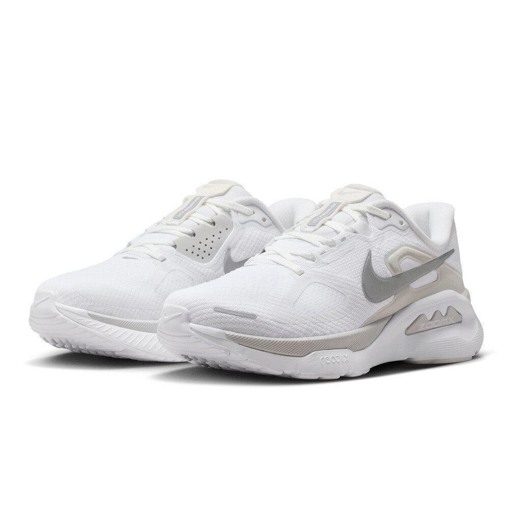 Nike Structure Plus Women's Running Shoes - White/Metallic Silver/Photon Dust