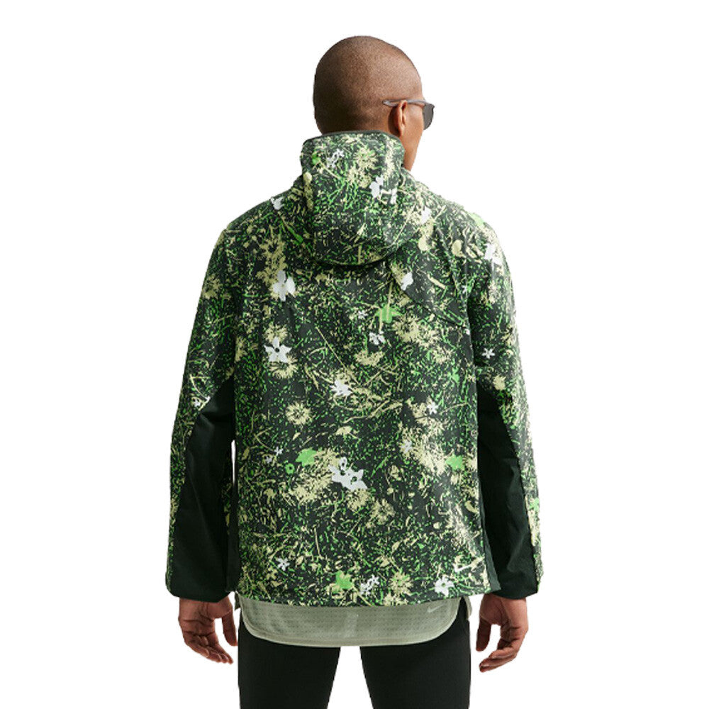 Nike ACG Five Towers UV Men's Trail Running Jacket - Black Spruce/Black Spruce/Summit White