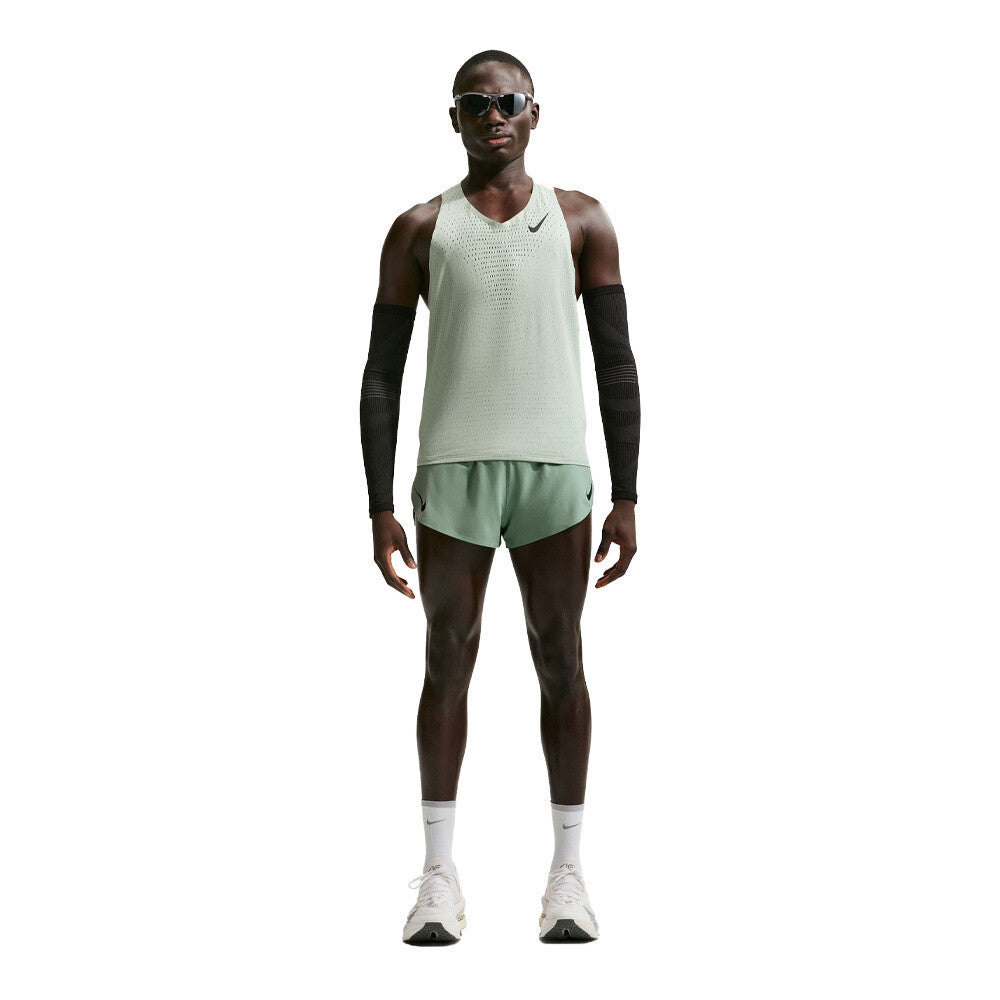 Nike Dri-FIT ADV AeroSwift 2 Inch Brief Lined Men's Running Shorts - Steam/Black