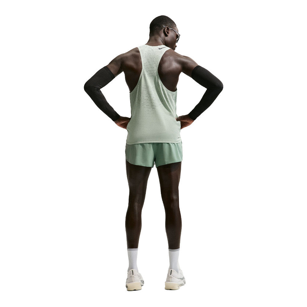 Nike Dri-FIT ADV AeroSwift 2 Inch Brief Lined Men's Running Shorts - Steam/Black