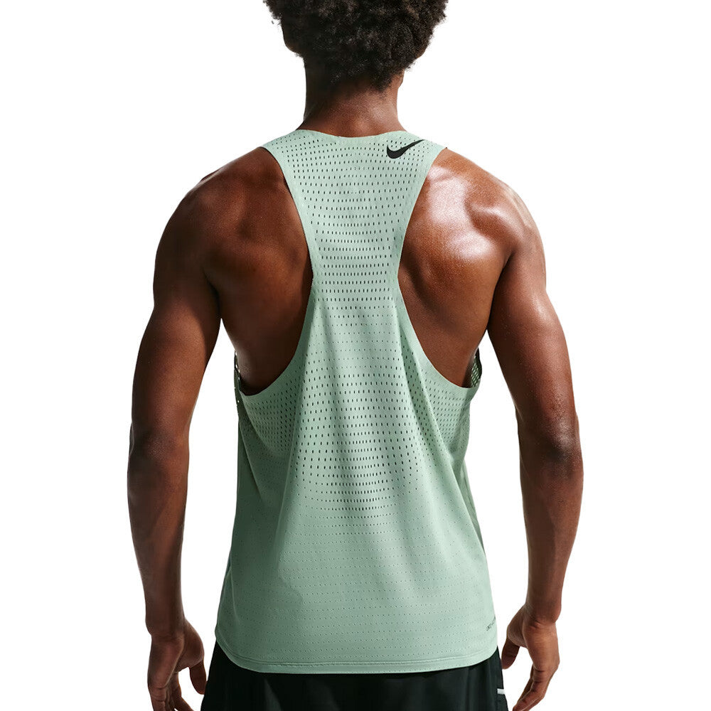 Nike Dri-FIT ADV Aeroswift Men's Running Vest - Steam/Black
