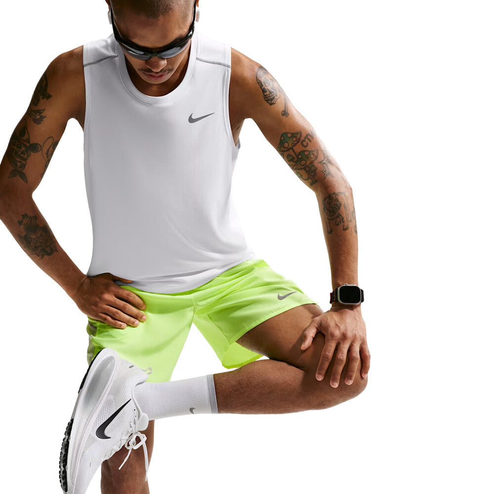 Nike Dri-FIT Miler Men's Running Vest - White