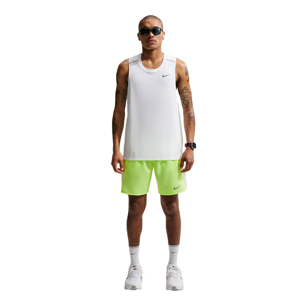 Nike Dri-FIT Miler Men's Running Vest - White