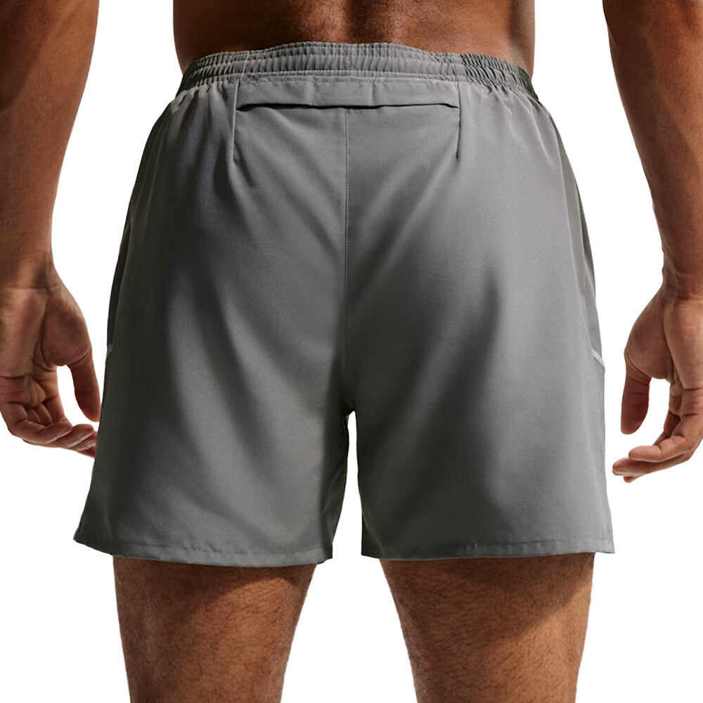 Nike Dri-FIT Miler 5 Inch 2-in-1 Men's Running Shorts - Smoke Grey/Smoke Grey