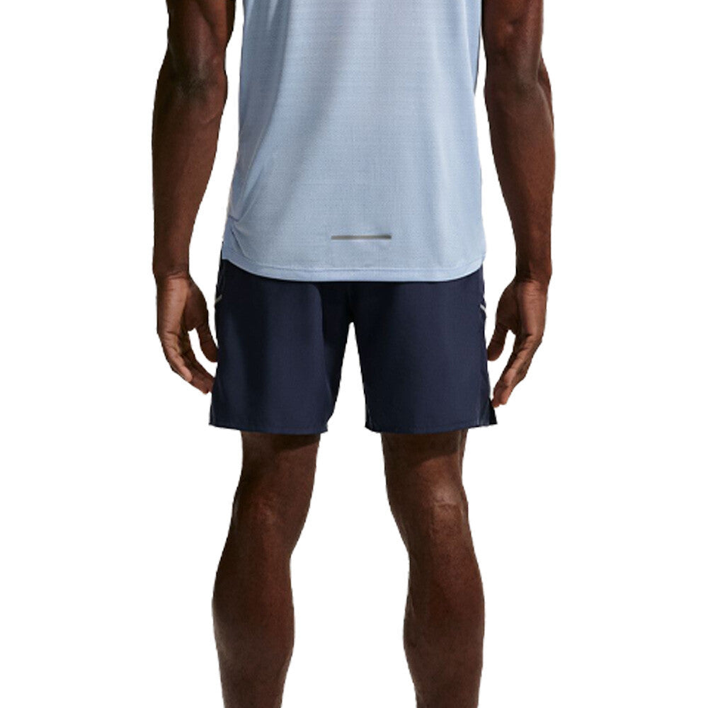 Nike Miler Dri-FIT 7 Inch 2-in-1 Men's Running Shorts - Midnight Navy/Reflective Silver