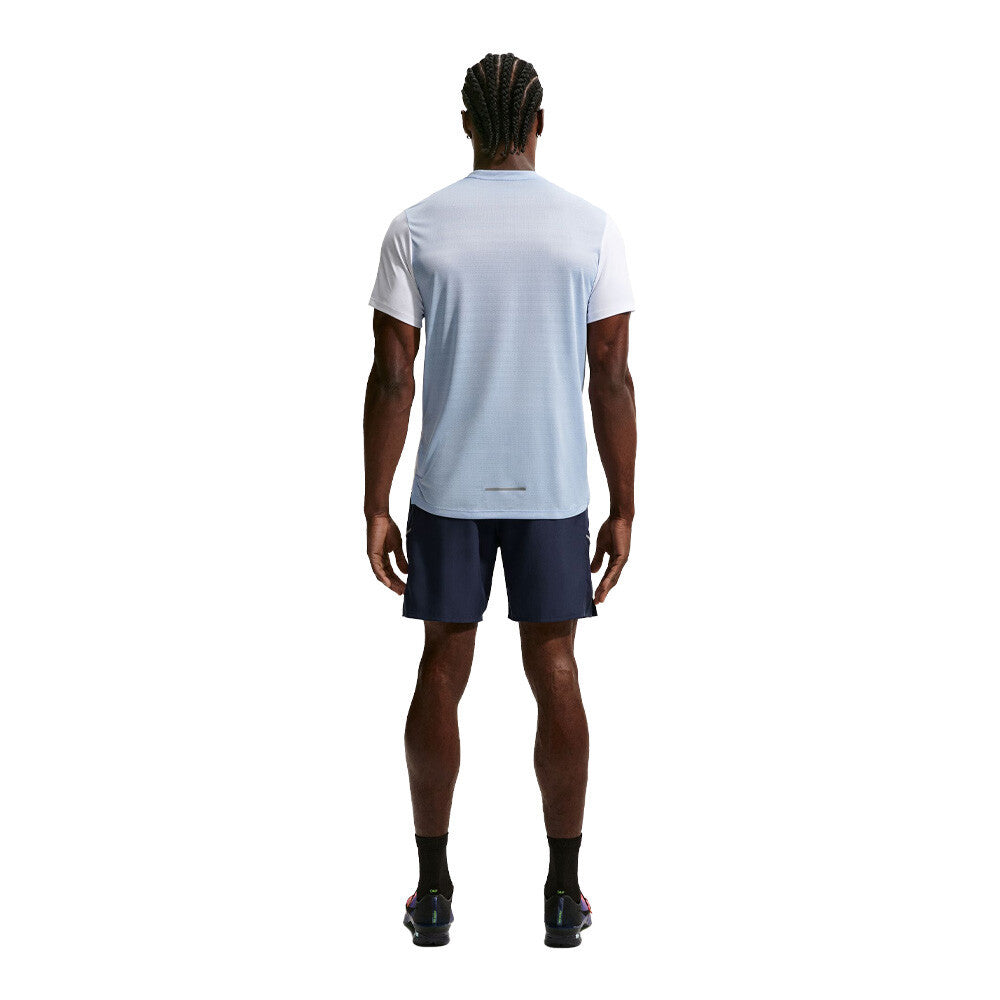 Nike Miler Dri-FIT 7 Inch 2-in-1 Men's Running Shorts - Midnight Navy/Reflective Silver