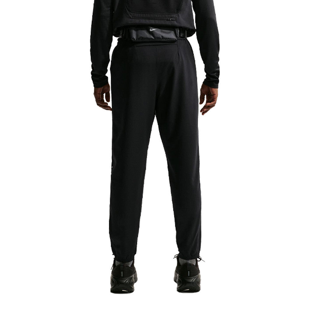Nike Dri-FIT Miler Woven Men's Running Pants - Black/Reflective Silver