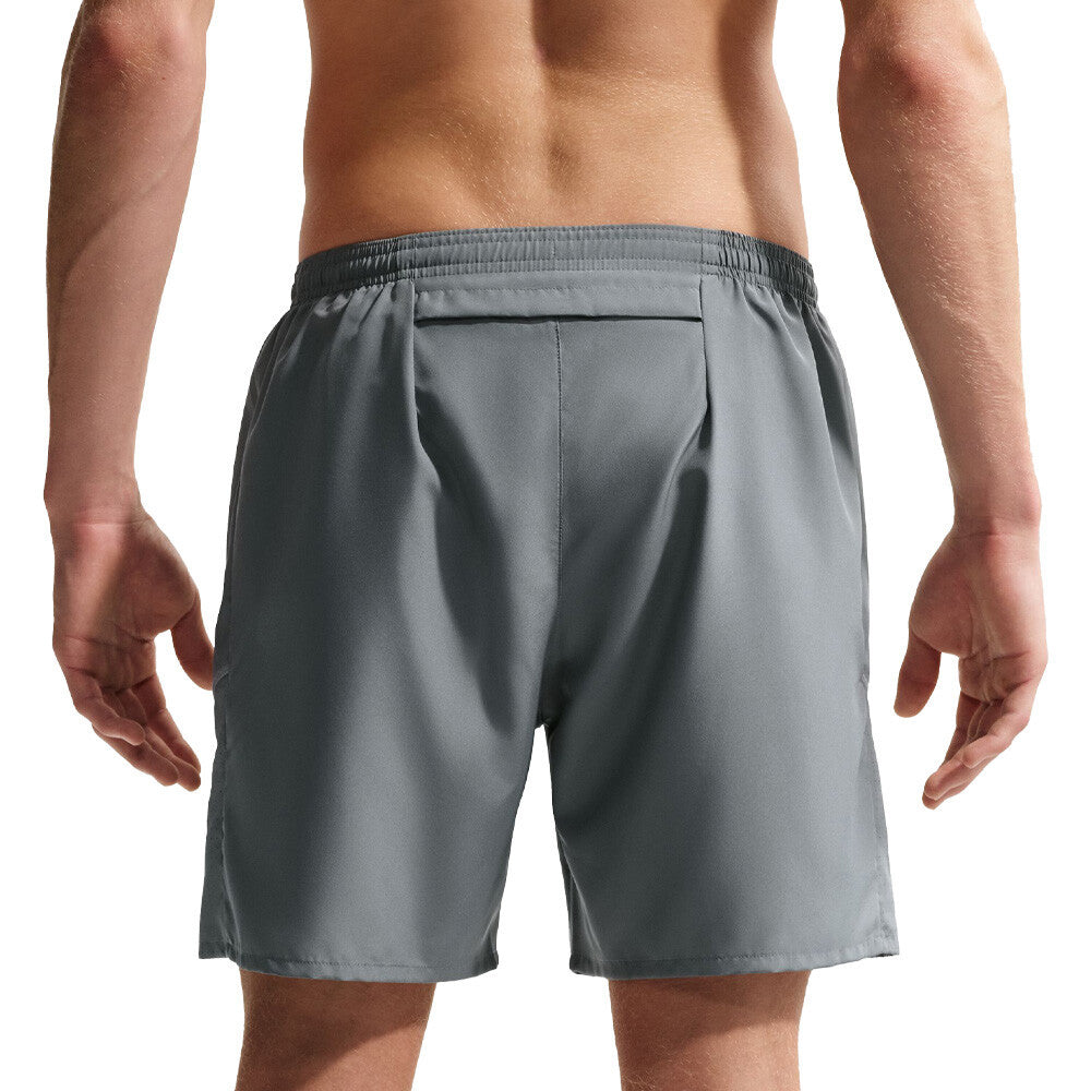 Nike Dri-FIT Miler 7 Inch Brief-Lined Men's Shorts - Smoke Grey/Smoke Grey/Reflective Silver