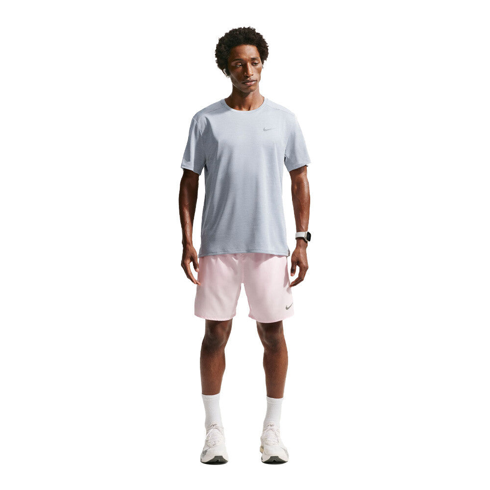 Nike Dri-FIT Miler Men's Running T-Shirt - Grey Fog/Particle Grey/Reflective Silver