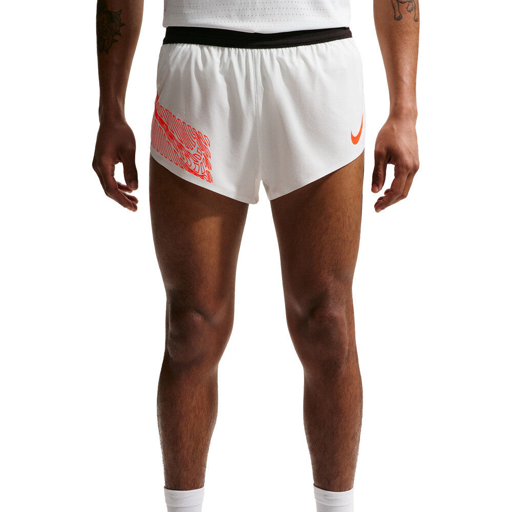 Nike Dri-FIT ADV AeroSwift 2 Inch Brief Lined Men's Running Shorts - Summit White