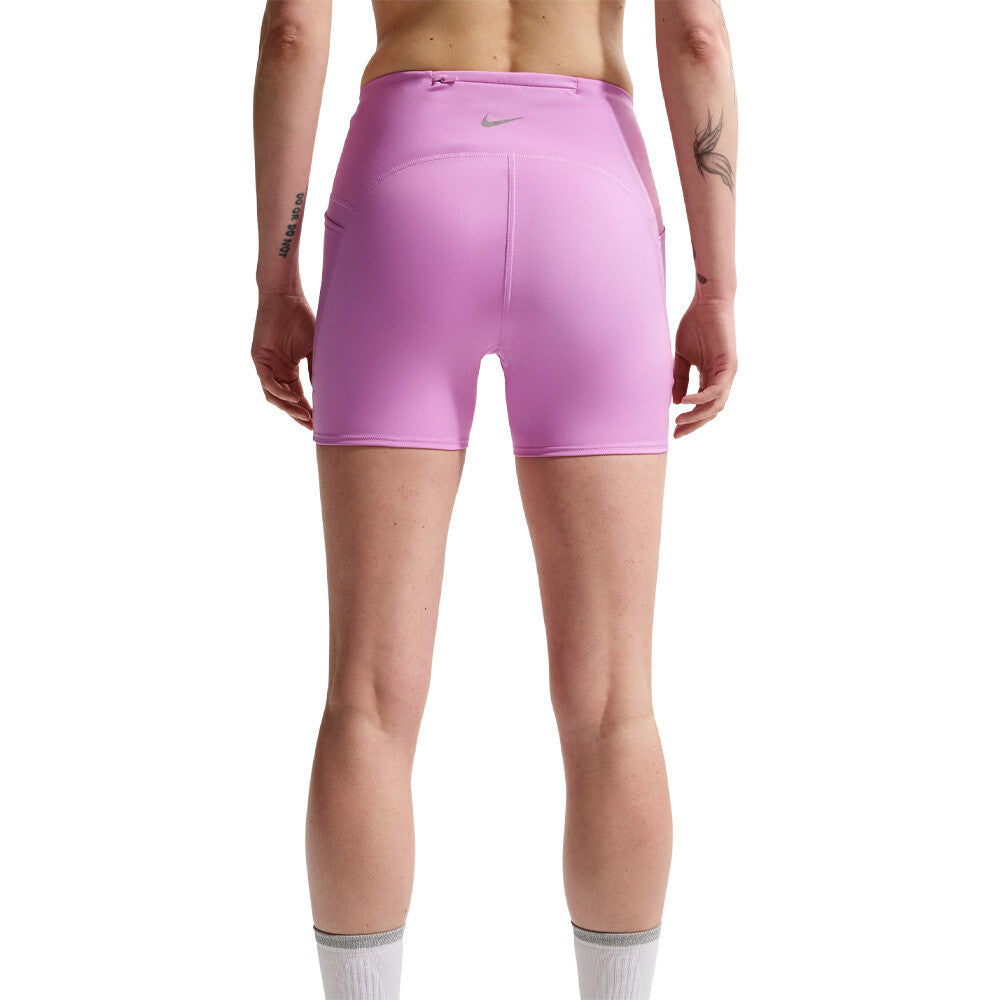 Nike Dri-FIT Swift High-Waisted Women's Shorts - Light Magenta