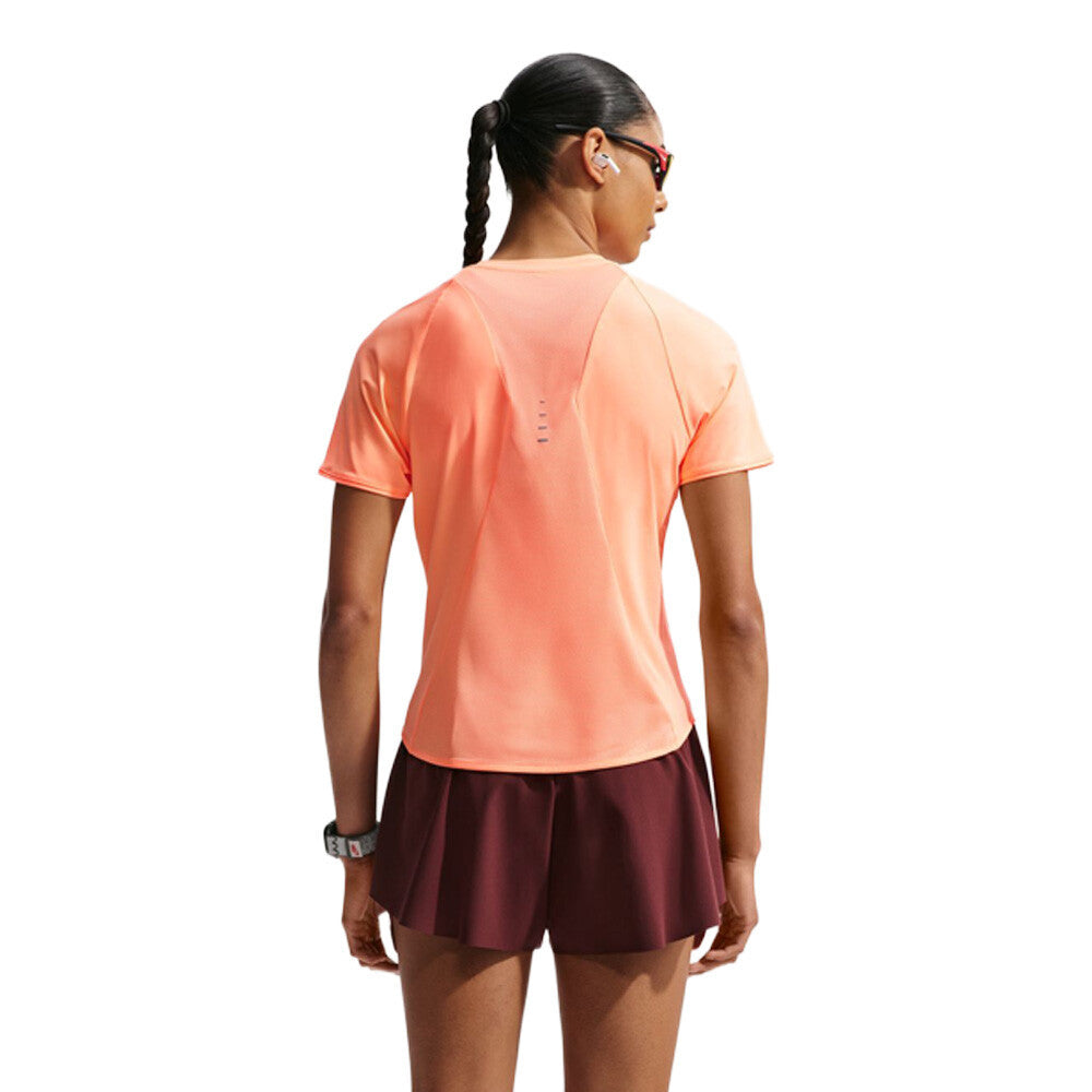 Nike Dri-FIT Swift Women's Running T-Shirt - Orange Pulse