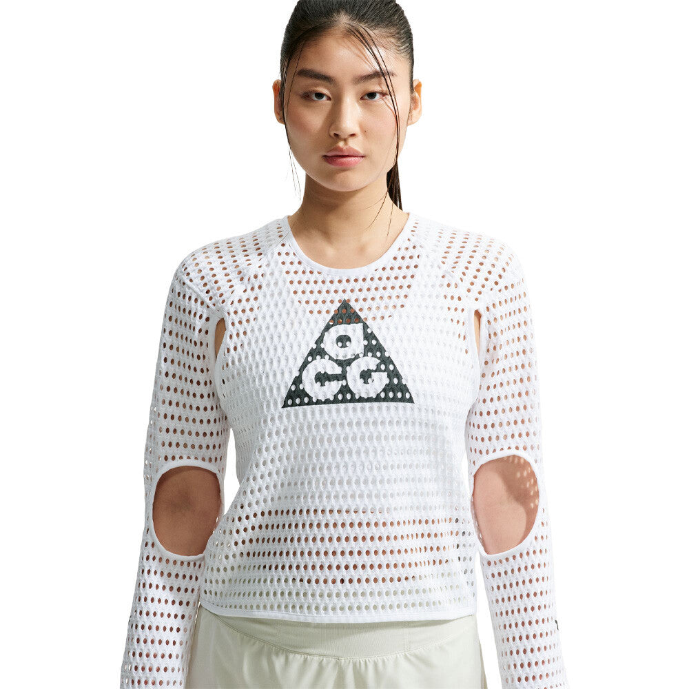 Nike ACG Radical AirFlow Women's Running Top - White/Anthracite