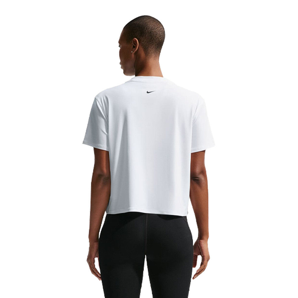 Nike Pro Dri-FIT Loose Women's T-Shirt - White/Black