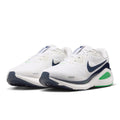 White/Midnight Navy/Green Spark