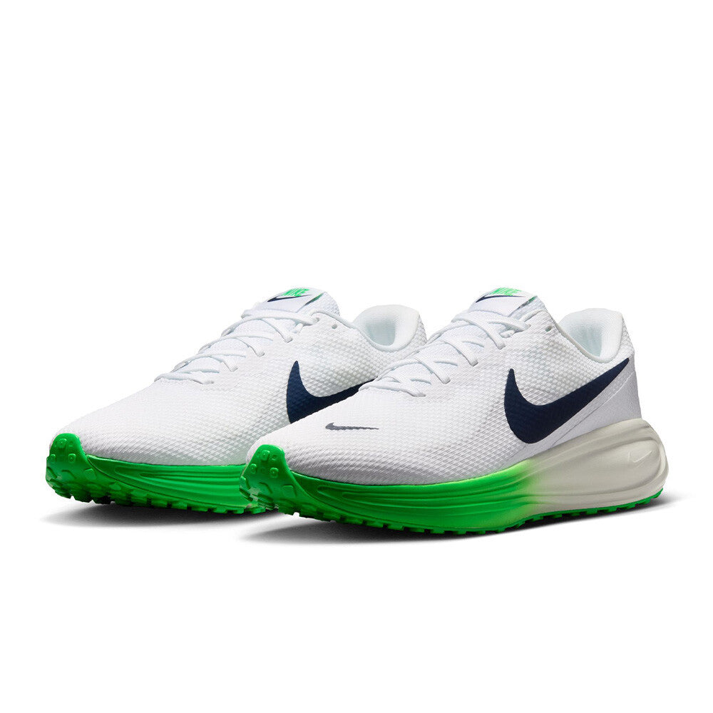 Nike Revolution 8 Men's Running Shoes - White/Green Spark/Summit White