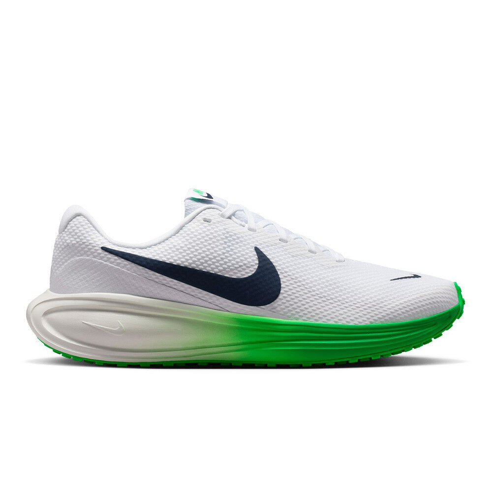 Nike Revolution 8 Men's Running Shoes - White/Green Spark/Summit White
