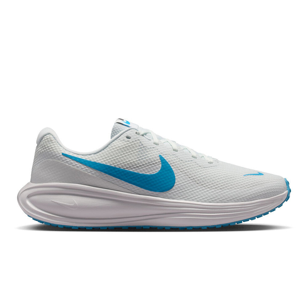 Nike Revolution 8 Men's Running Shoes - Off White/Light Current Blue/Vast Grey
