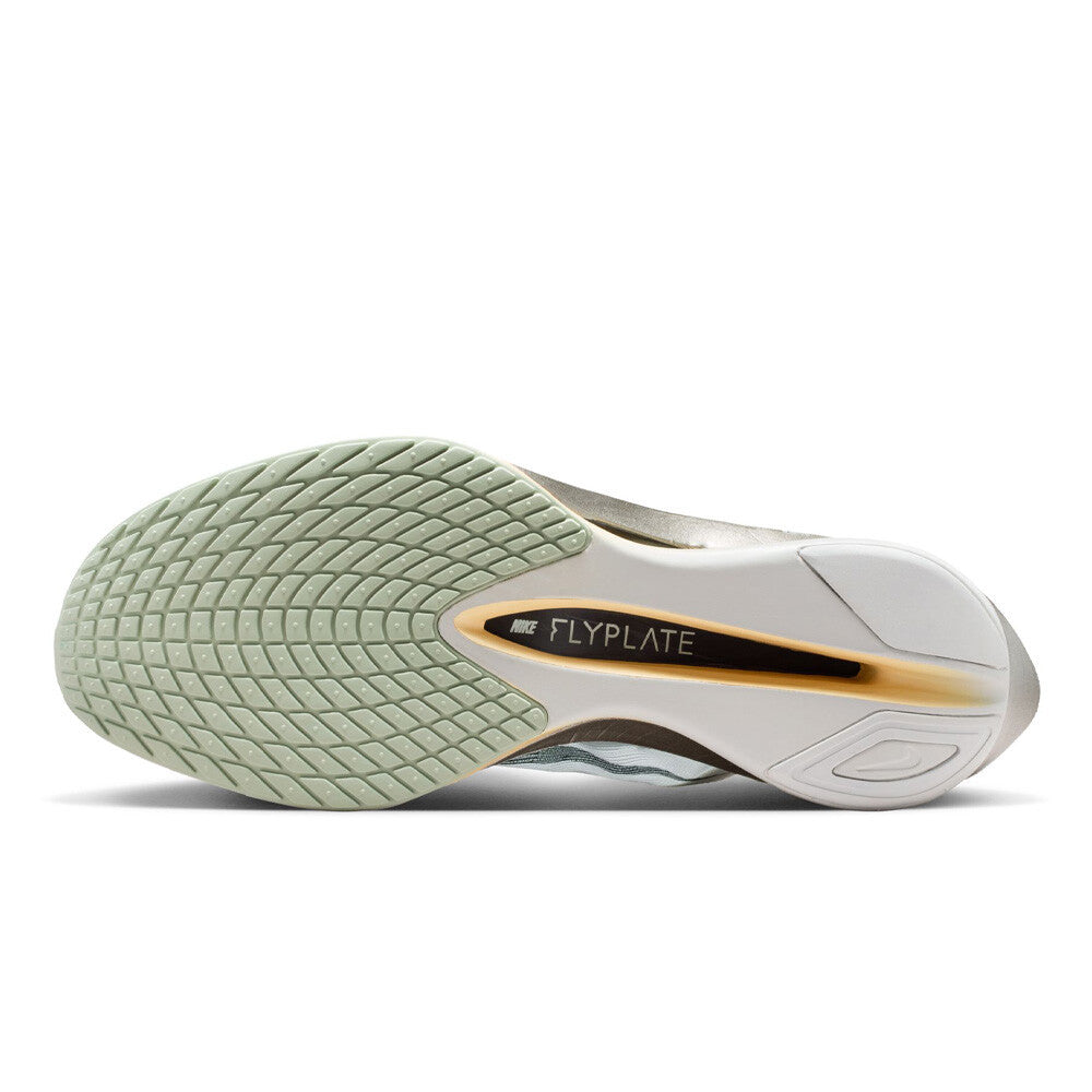 Nike ZoomX Vaporfly Next% 4 Men's Running Shoes - Barely Green/Chalk/Hyper Crimson