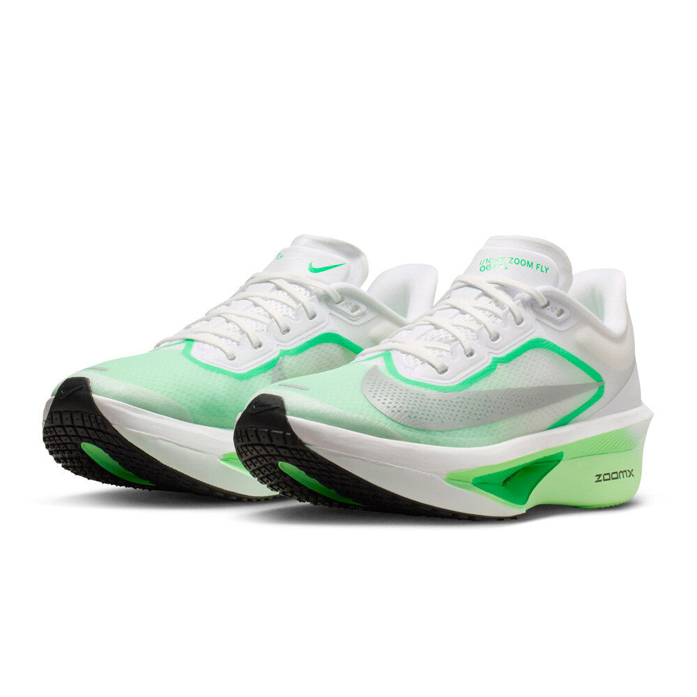 Nike Zoom Fly 6 Women's Running Shoes - White/Illusion Green/Green Spark