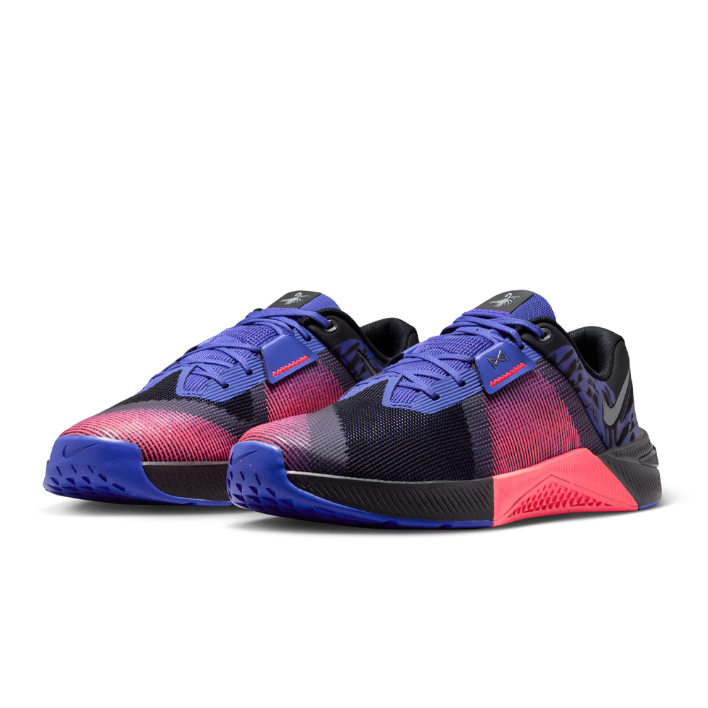 Nike Metcon 10 AMP Men's Training Shoes - Black/Metallic Platinum/Hyper Punch