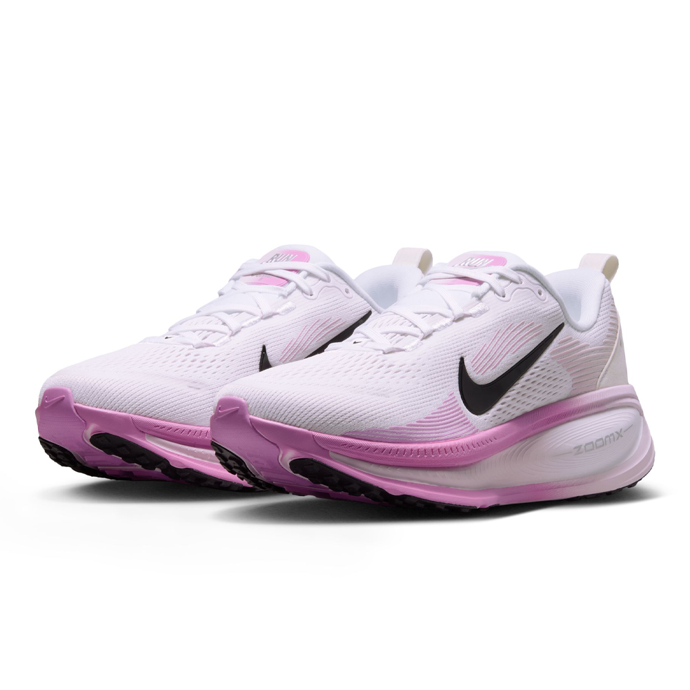 Nike Vomero 18 Women's Running Shoes - White/Black/Bleached Lilac