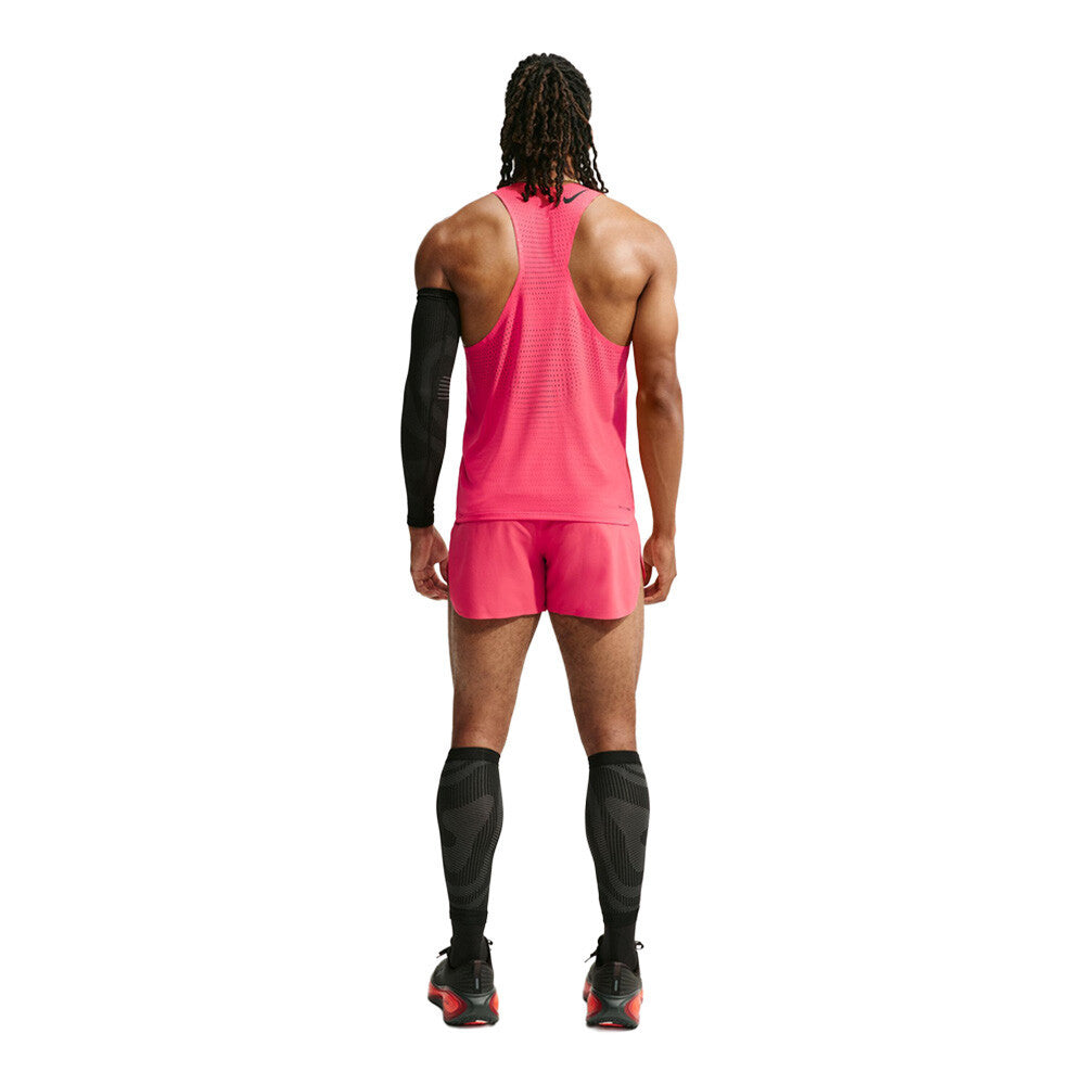Nike AeroSwift Dri-FIT ADV 4 Inch Brief-Lined Men's Running Shorts - Fusion Red/Black