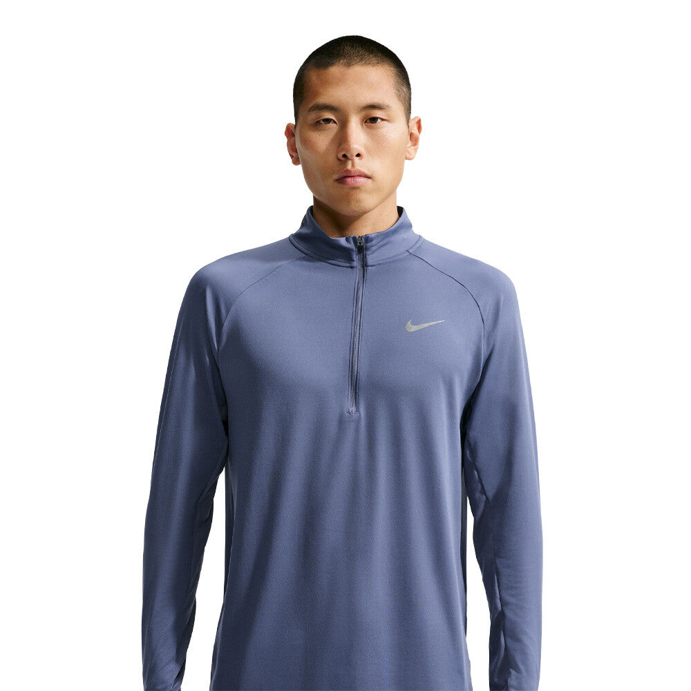Nike Dri-FIT Stride 1/4-Zip Men's Running Top - Diffused Blue