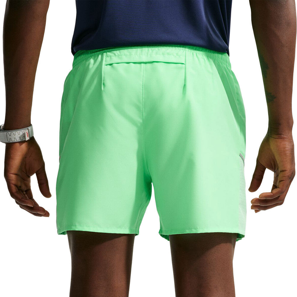 Nike Miler Dri-FIT 5 Inch Brief-Lined Men's Running Shorts - Illusion Green/Reflective Silver