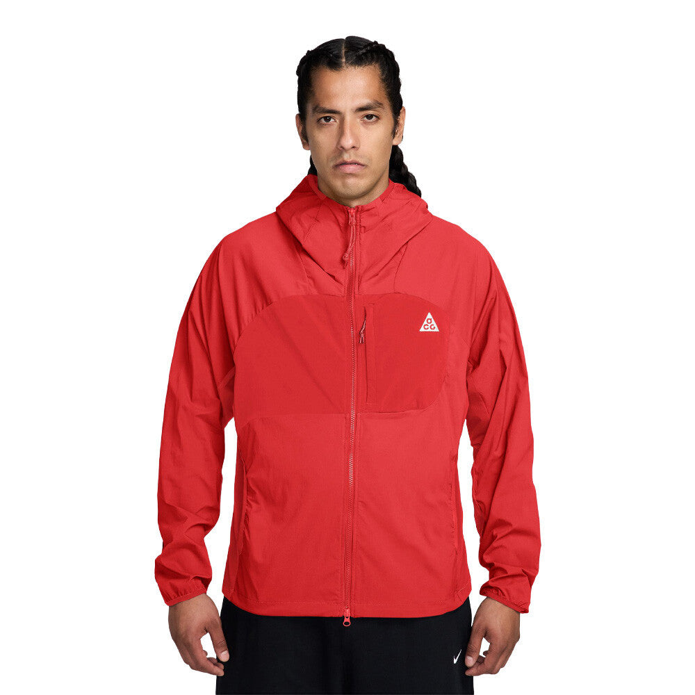 Nike ACG Five Towers UV Men's Trail Running Jacket - Light Crimson/Light Crimson/Summit White