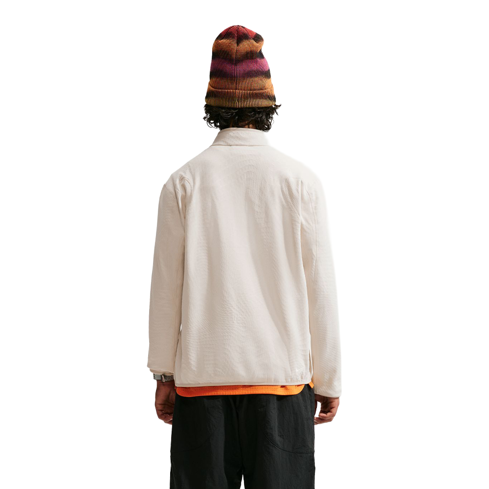 Nike ACG Wolf Grid Therma-FIT Half-Zip Men's Top - Light Orewood Brown/Cream Ii/Summit White