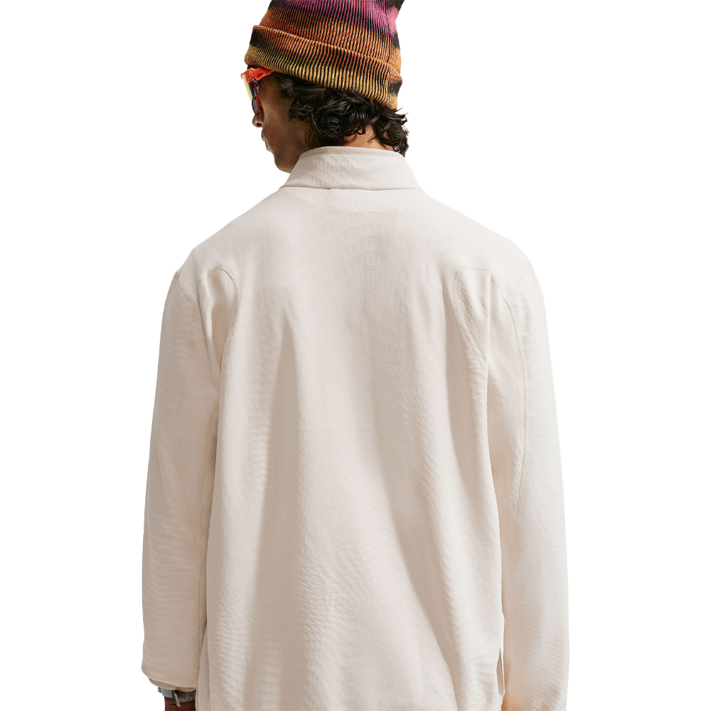 Nike ACG Wolf Grid Therma-FIT Half-Zip Men's Top - Light Orewood Brown/Cream Ii/Summit White