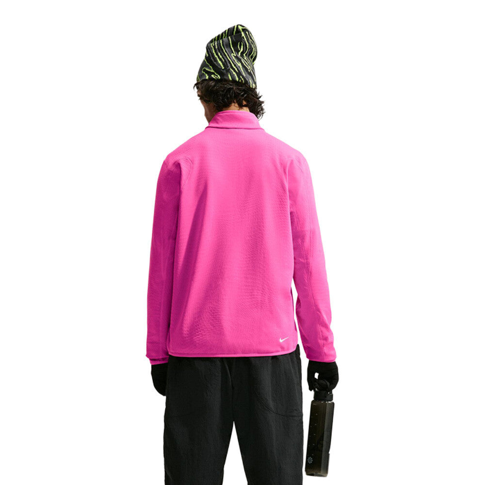 Nike ACG Wolf Grid Therma-FIT Half-Zip Men's Trail Running Top - Desert Pink/Summit White