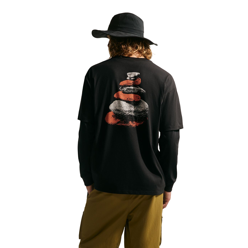 Nike ACG Dri-FIT Men's T-Shirt - Black/Light Orewood Brown