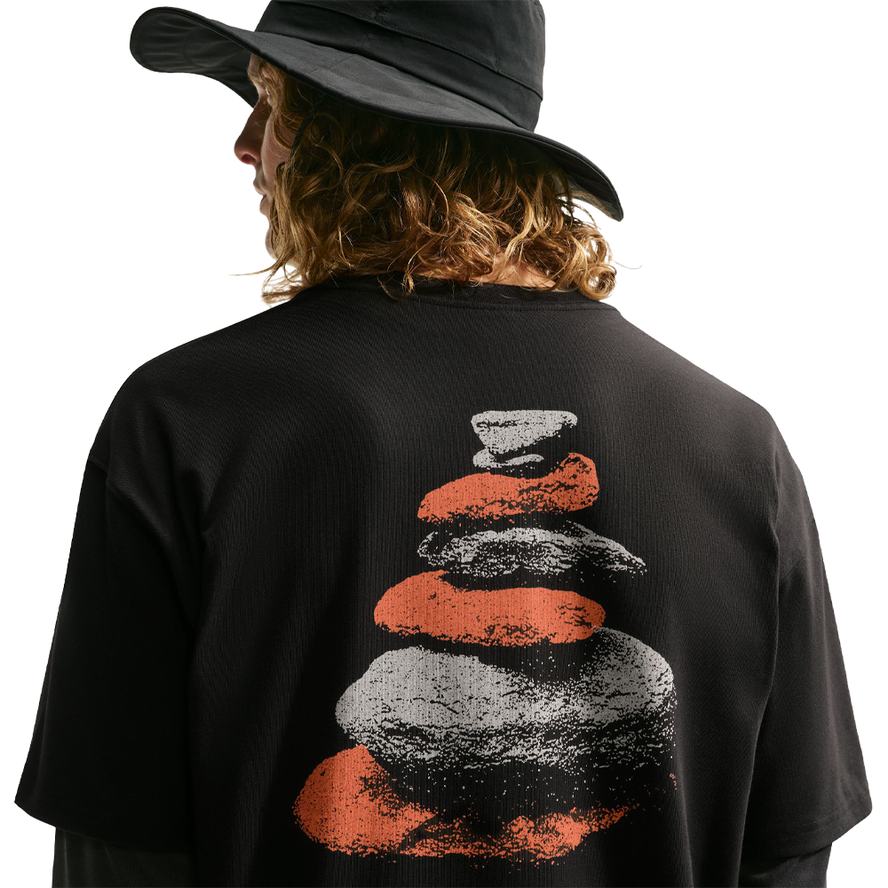 Nike ACG Dri-FIT Men's T-Shirt - Black/Light Orewood Brown