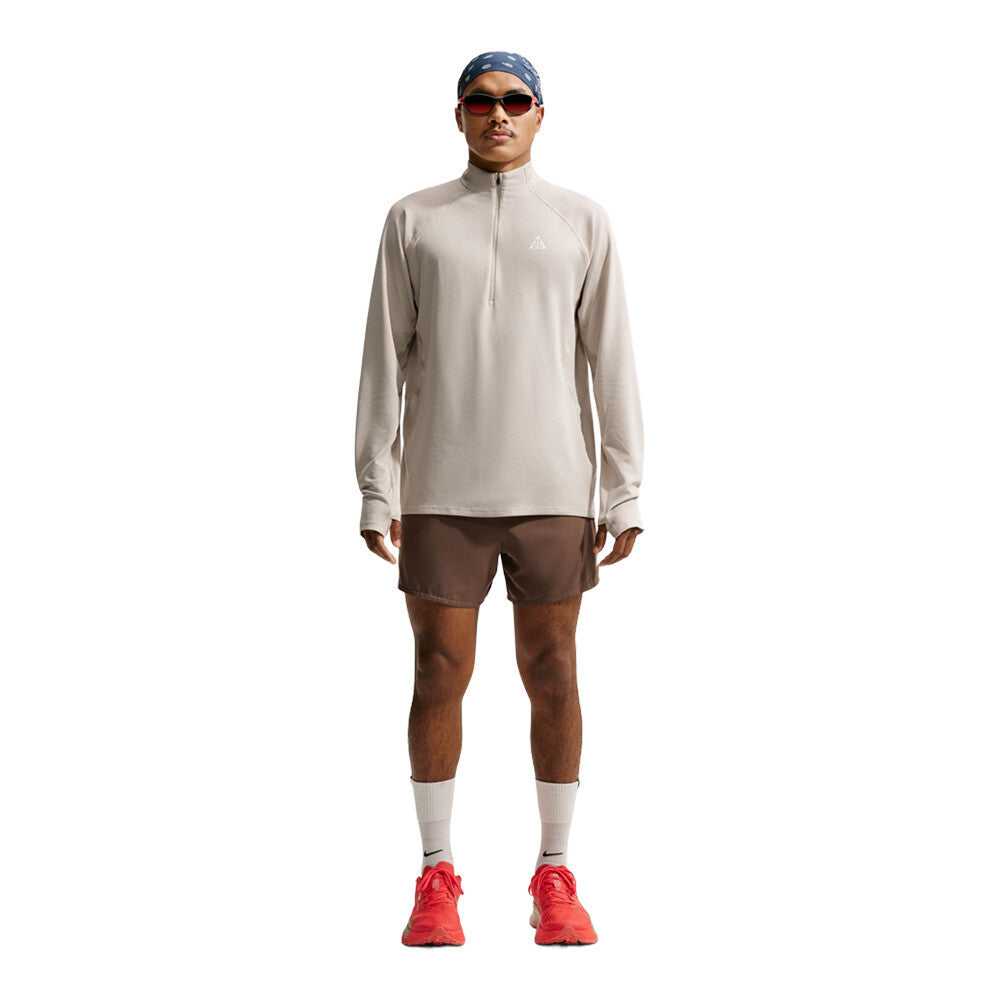 Nike ACG Dri-FIT 1/4-Zip Men's Trail Running Top - Cream/Cream/Summit White