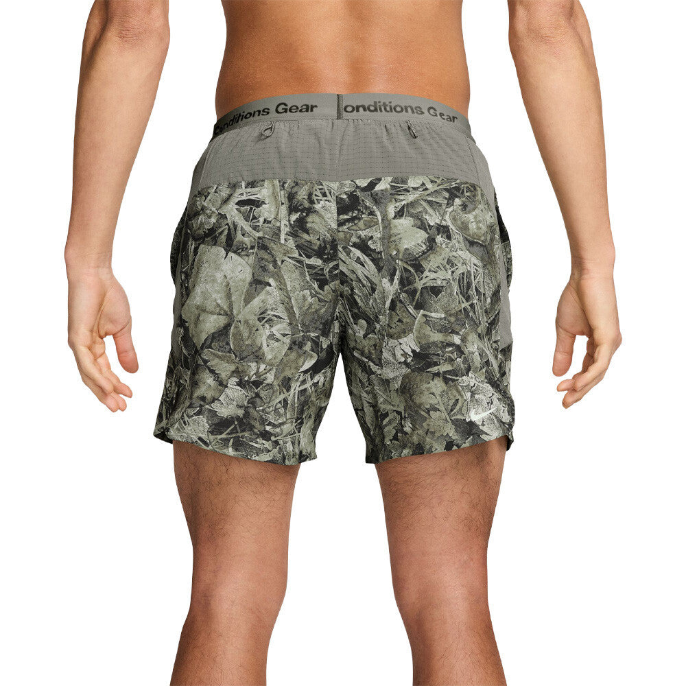 Nike ACG Brief-Lined 6-Inch Men's Trail Running Shorts - Sequoia/Light Army/Summit White