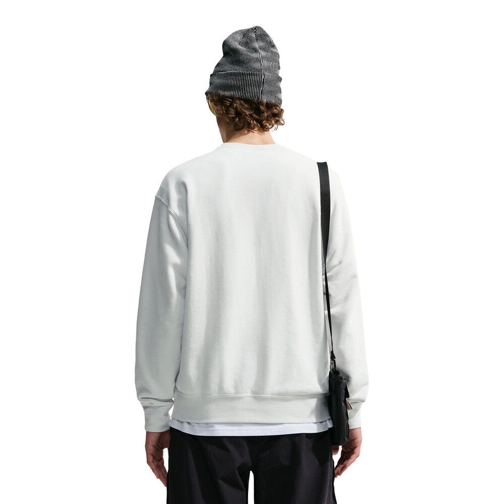 Nike ACG Tuff Fleece Dri-FIT Crew Neck Men's Sweatshirt - Summit White/Black