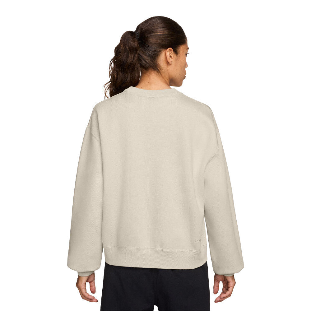 Nike ACG Tuff Fleece Crew-Neck Women's Sweatshirt - Light Orewood/Summit White