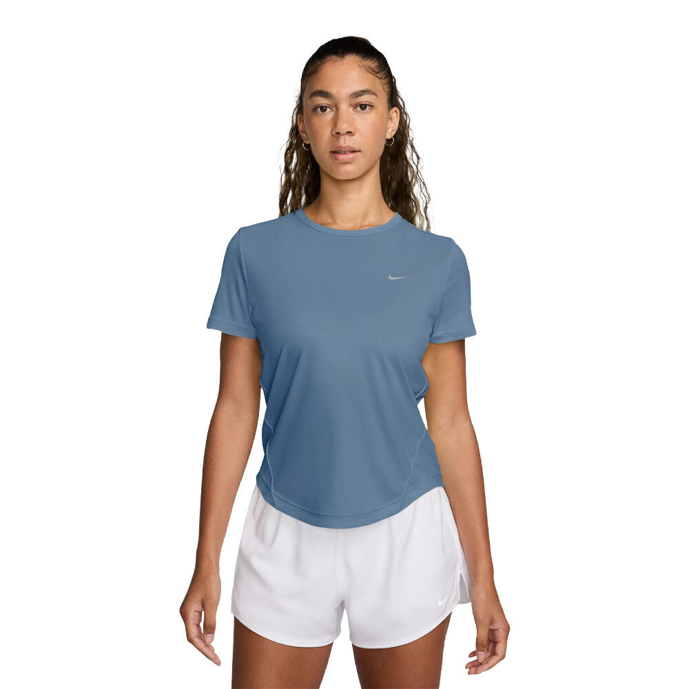 Nike Tempo Dri-FIT Women's Running T-Shirt - Work Blue/Reflective Silver (2)