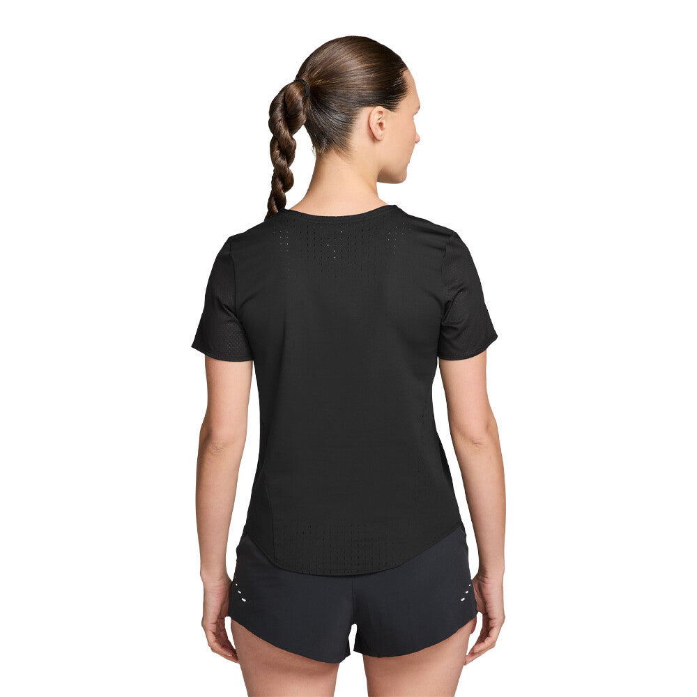 Nike Dri-FIT ADV Aeroswift Women's Tank Top - Black/White (2)